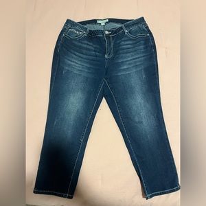 Est. 1946 16W Denim Jeans with rhinestone details